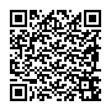 QR-koodi puhelinnumerolle +19897641634