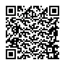 QR код за телефонен номер +19897641755