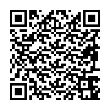 QR код за телефонен номер +19897641817