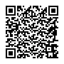 QR Code สำหรับหมายเลขโทรศัพท์ +19897641819