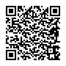 Codice QR per il numero di telefono +19897641837