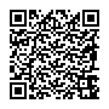 Codice QR per il numero di telefono +19897641844