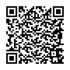 Código QR para número de teléfono +19897641994