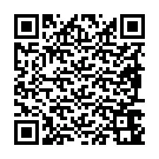 Codice QR per il numero di telefono +19897641996