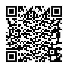 QR-koodi puhelinnumerolle +19897642000