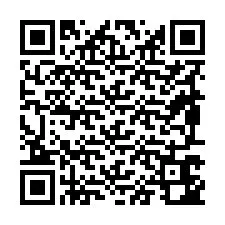 QR-code voor telefoonnummer +19897642021