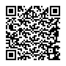 QR Code สำหรับหมายเลขโทรศัพท์ +19897642128