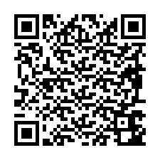 QR код за телефонен номер +19897642152