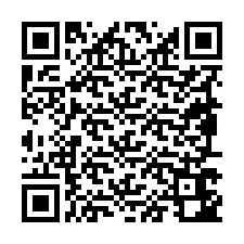 QR-code voor telefoonnummer +19897642298