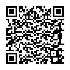 Codice QR per il numero di telefono +19897642340