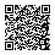 Codice QR per il numero di telefono +19897642353