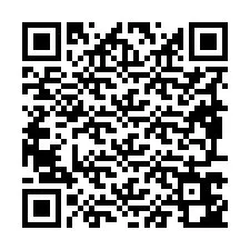 QR Code pour le numéro de téléphone +19897642422