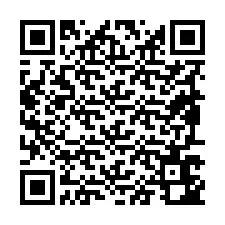 QR-code voor telefoonnummer +19897642559