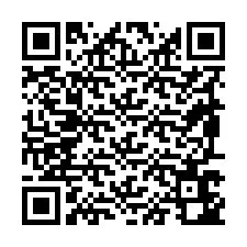 Código QR para número de telefone +19897642561