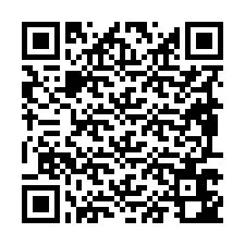 Codice QR per il numero di telefono +19897642562