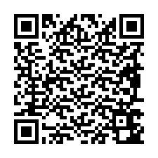 QR-kood telefoninumbri jaoks +19897642632