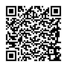 Codice QR per il numero di telefono +19897642634