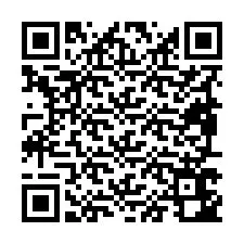 Codice QR per il numero di telefono +19897642693