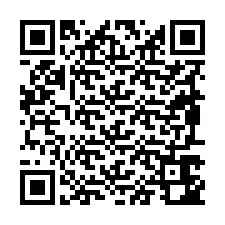 QR код за телефонен номер +19897642854