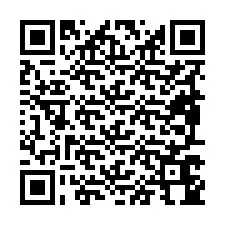 Codice QR per il numero di telefono +19897644133