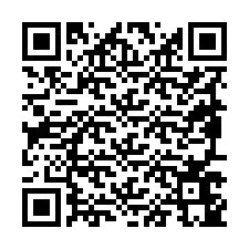 QR код за телефонен номер +19897645708