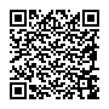 Código QR para número de telefone +19897646308