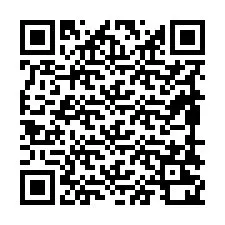 Código QR para número de telefone +19898220101