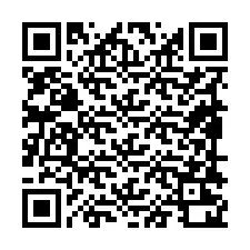 QR код за телефонен номер +19898220179