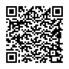 QR Code สำหรับหมายเลขโทรศัพท์ +19898220289