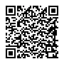 QR Code สำหรับหมายเลขโทรศัพท์ +19898220429