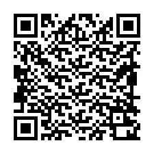 QR-koodi puhelinnumerolle +19898220691