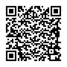 QR-код для номера телефона +19898220812