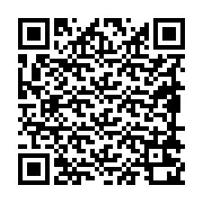 Kode QR untuk nomor Telepon +19898220828