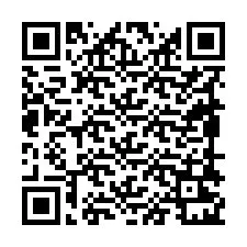 QR-koodi puhelinnumerolle +19898221044