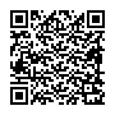 Kode QR untuk nomor Telepon +19898221127