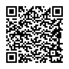 QR-code voor telefoonnummer +19898221139