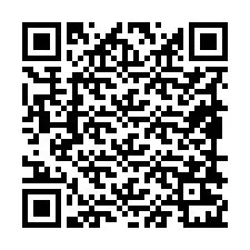 Kode QR untuk nomor Telepon +19898221199