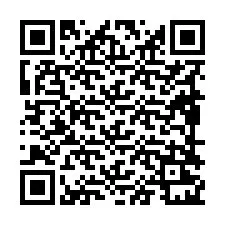 QR-code voor telefoonnummer +19898221222