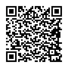 QR Code สำหรับหมายเลขโทรศัพท์ +19898221297