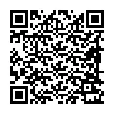 Kode QR untuk nomor Telepon +19898221377