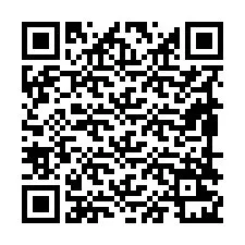 Kode QR untuk nomor Telepon +19898221645