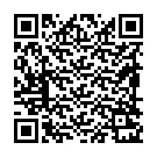 QR-code voor telefoonnummer +19898221661