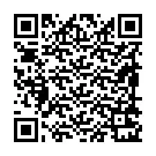 Codice QR per il numero di telefono +19898221865