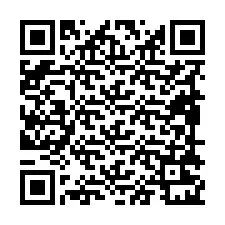 QR-код для номера телефона +19898221873