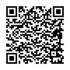 QR-code voor telefoonnummer +19898221987