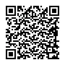 QR Code สำหรับหมายเลขโทรศัพท์ +19898222046