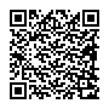 QR Code pour le numéro de téléphone +19898222253