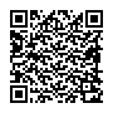 QR Code pour le numéro de téléphone +19898222287