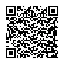 QR-код для номера телефона +19898222335