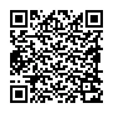 Código QR para número de telefone +19898222368